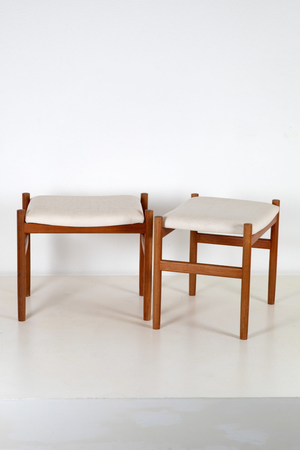 Pair of Danish Stools by Hugo Frandsen, 1960s