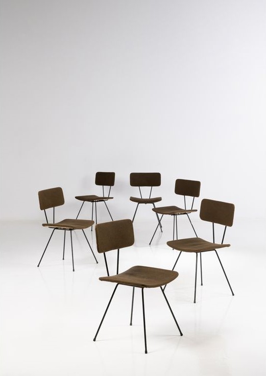 Set of six chairs